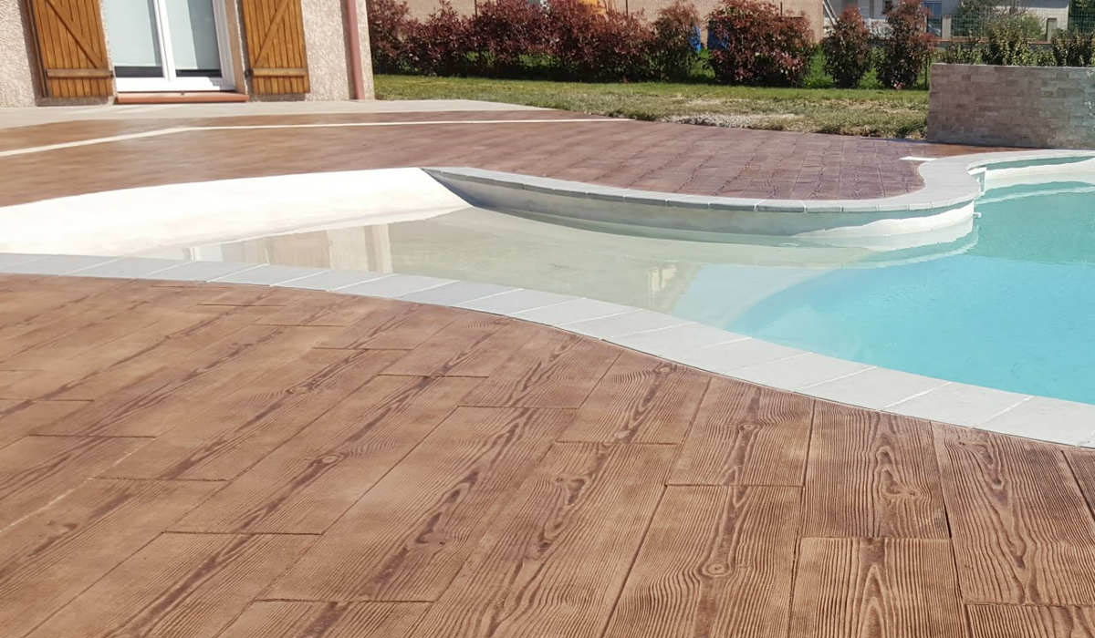 beton amprentat
