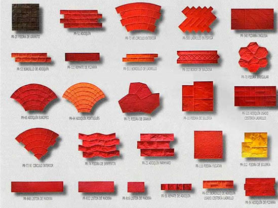 modele beton amprentat catalog
